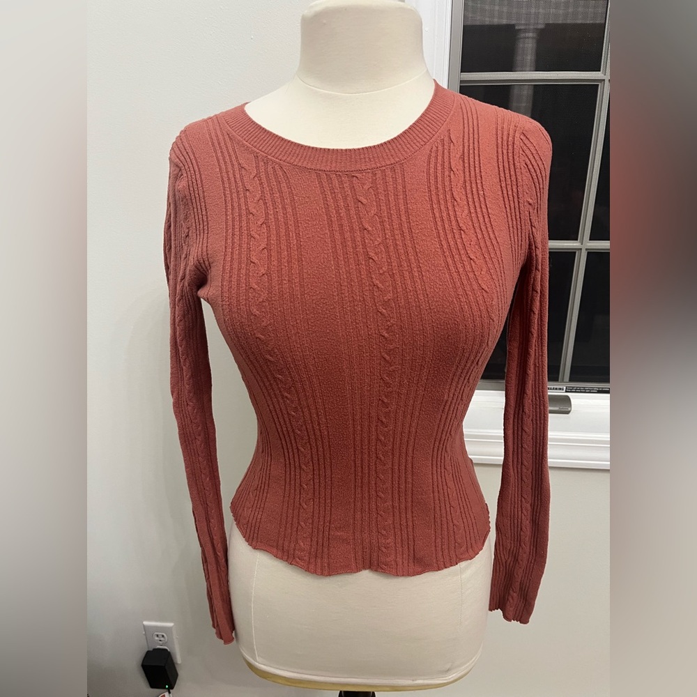 American eagle ribbed‎ long sleeved sweater size small
